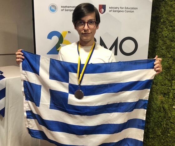 Ο Χρήστος Αποστολίδης απέσπασε αργυρό μετάλλιο.